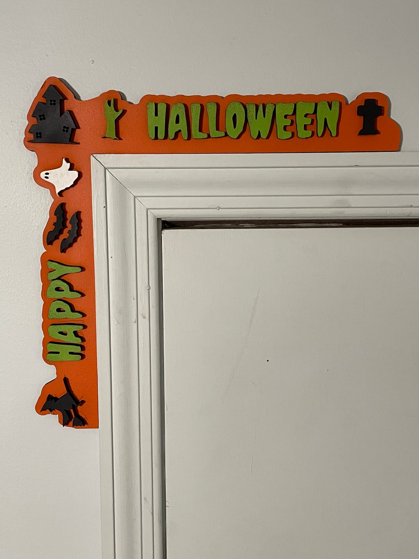 Halloween Door Corner Accent