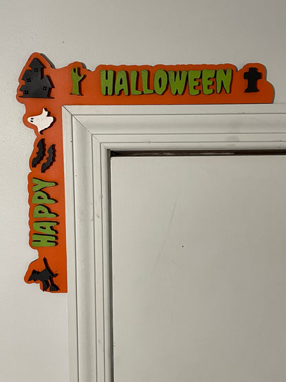 Halloween Door Corner Accent