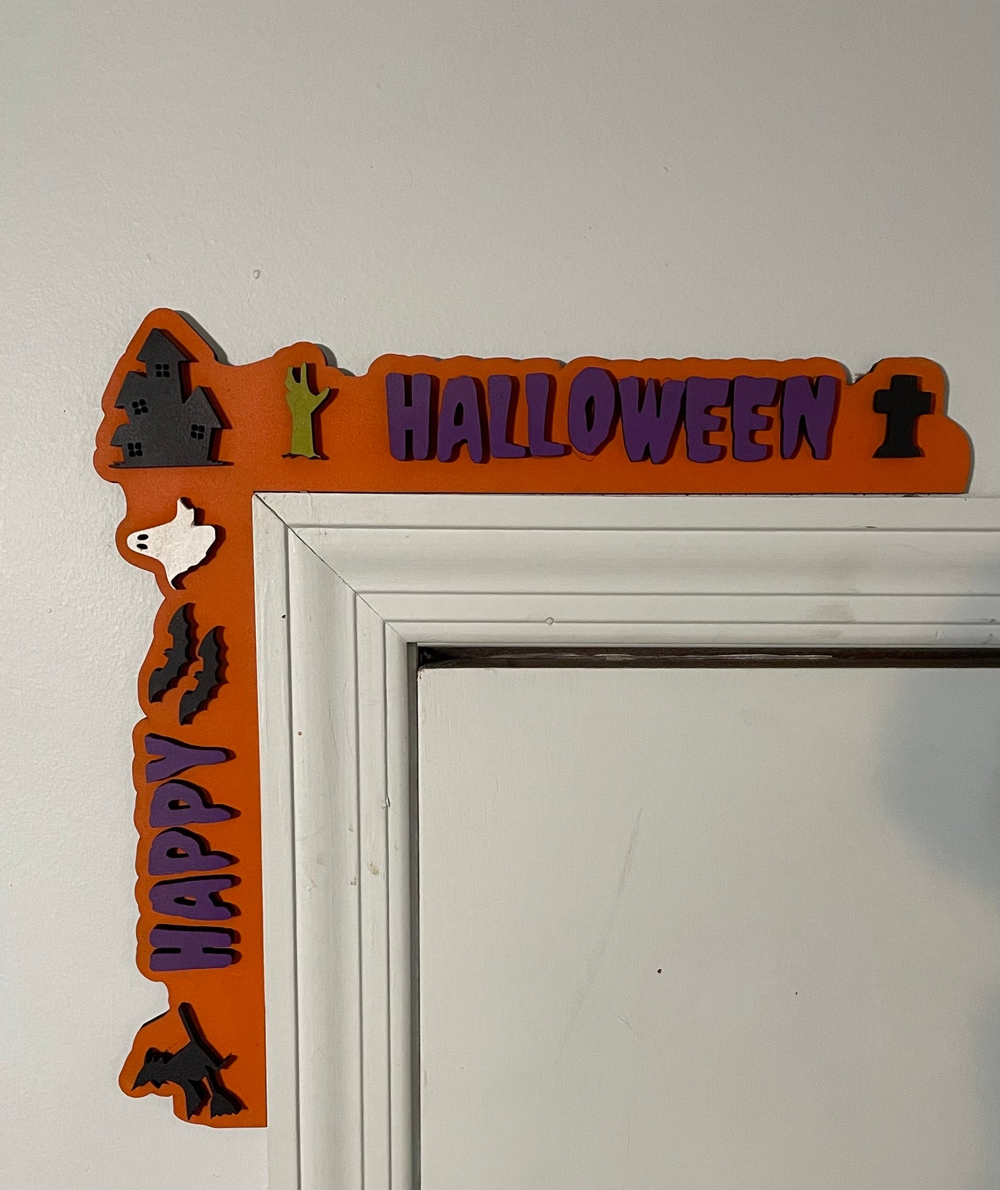 Halloween Door Corner Accent