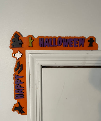Halloween Door Corner Accent