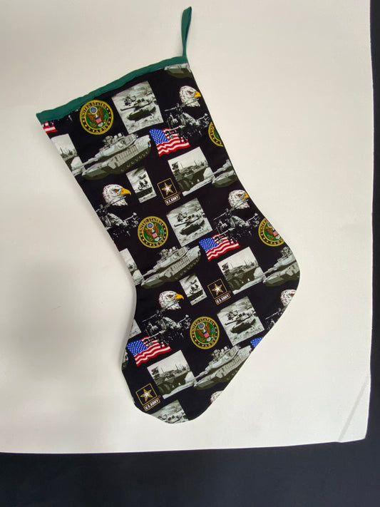 Army Christmas Stocking